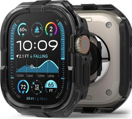 Actual product image Ringke Fusion Bumper Case for Apple Watch Ultra 49mm - Black