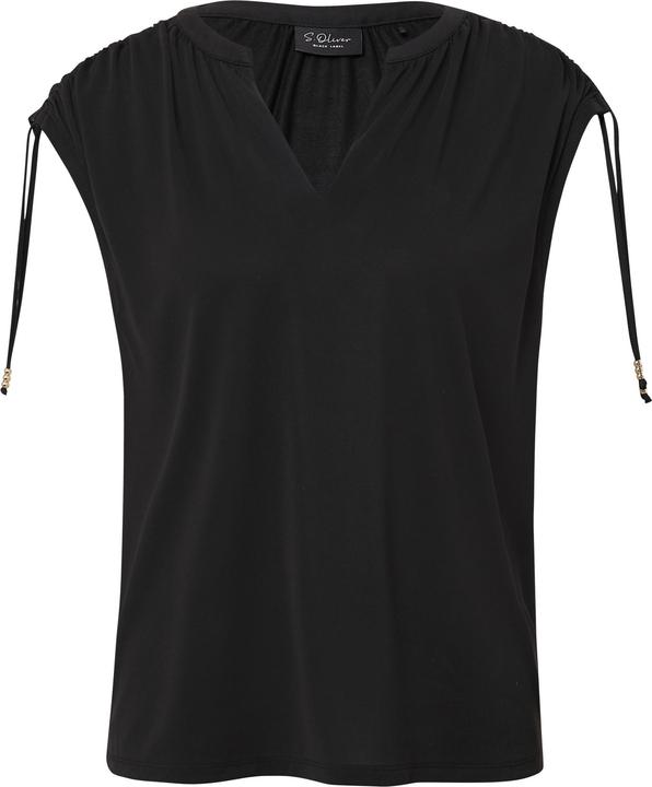 Image du produit S.Oliver T-Shirt T-Shirt im Relaxed Fit mit verstellbarer Schulterraffung (36)