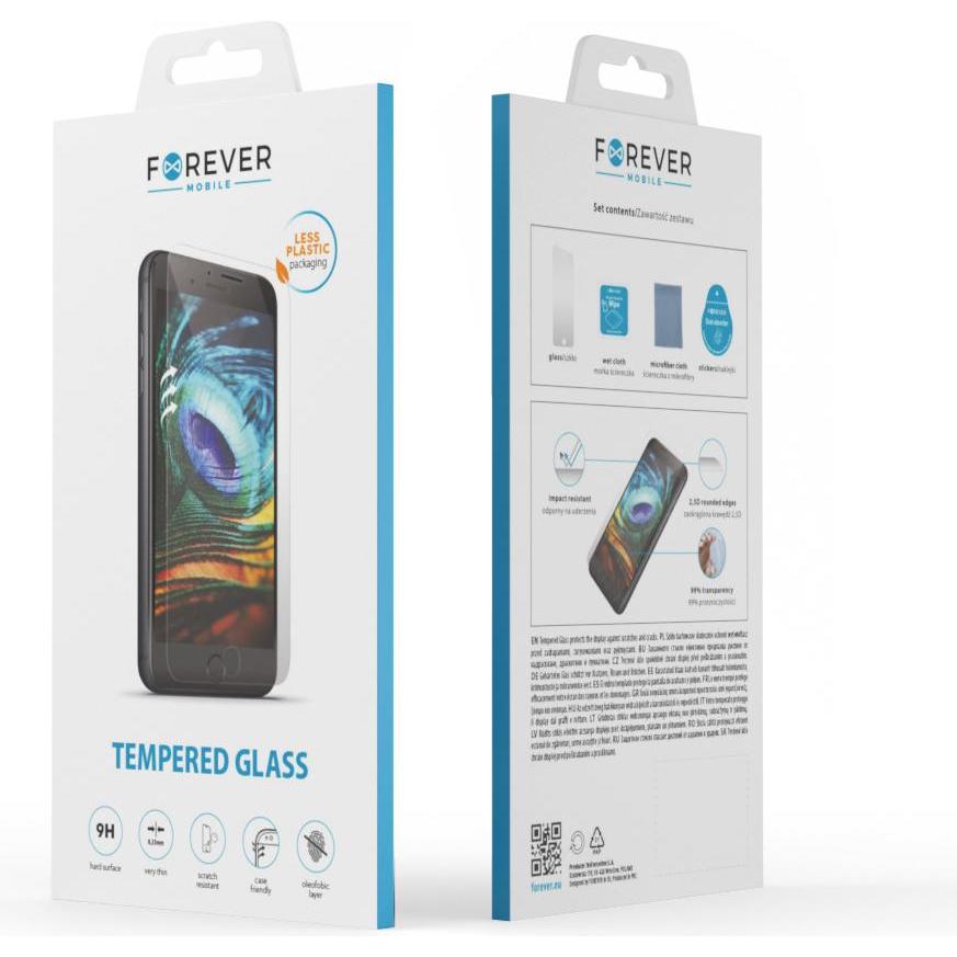 Forever tempered glass 2.5D for Xiaomi Poco X3 / X3 NFC / X3 Pro (1 Stück, Xiaomi Poco X3), Smartphone Schutzfolie
