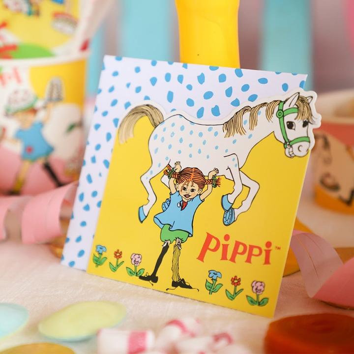 Produktbild Haza Witbaard Pippi Langstrumpf: Einladung - 8 Stk (8 Stk.)