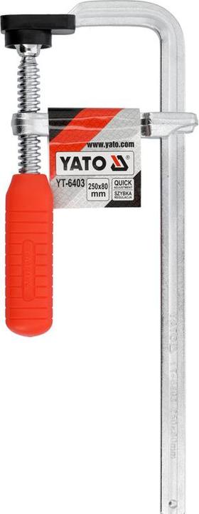 Productafbeelding Yato GESNEDEN F Klem 250x80MM CHROMED (250 mm)