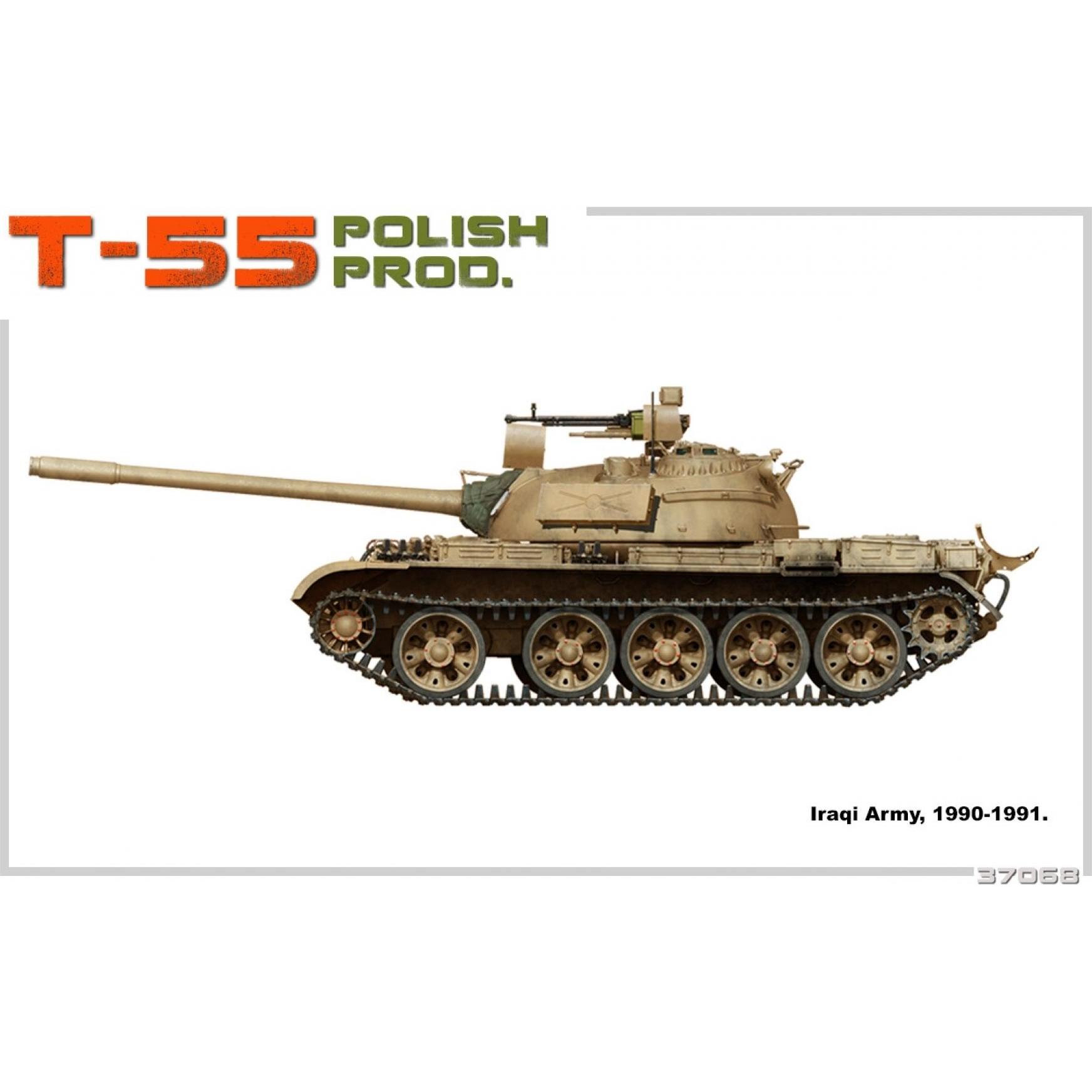 Mini art T-55 Polish Prod.