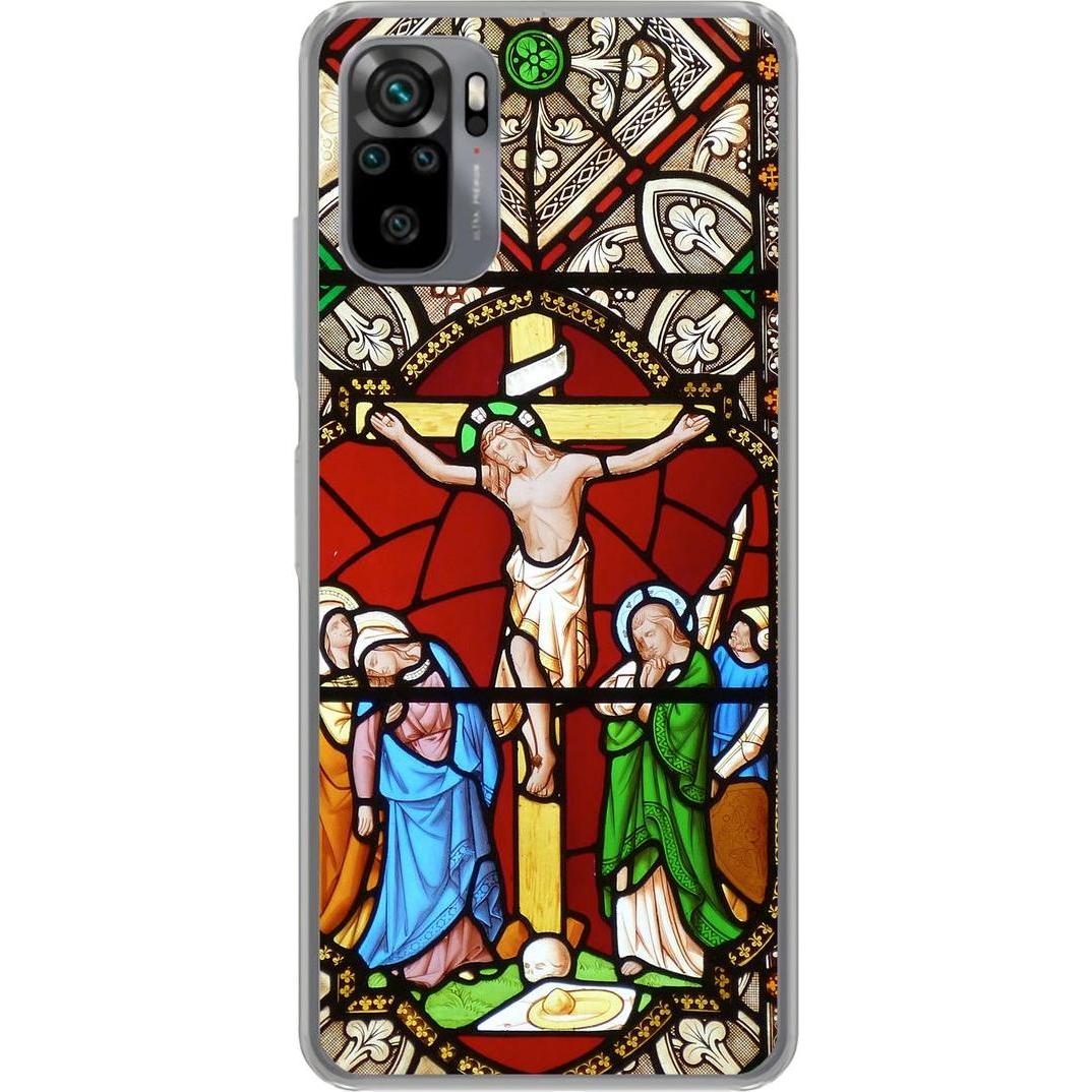 König Design Hülle Handy Schutz für Xiaomi Redmi Note 10S Case Cover Tasche Bumper Etuis TPU (Xiaomi Redmi Note 10S), Sm...
