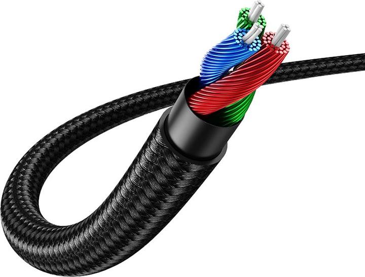 Produktbild Ugreen audio cable 2 x mini jack 3.5mm 0.5m blue (AV112) (0.50 m, 3.5mm Klinke (AUX))