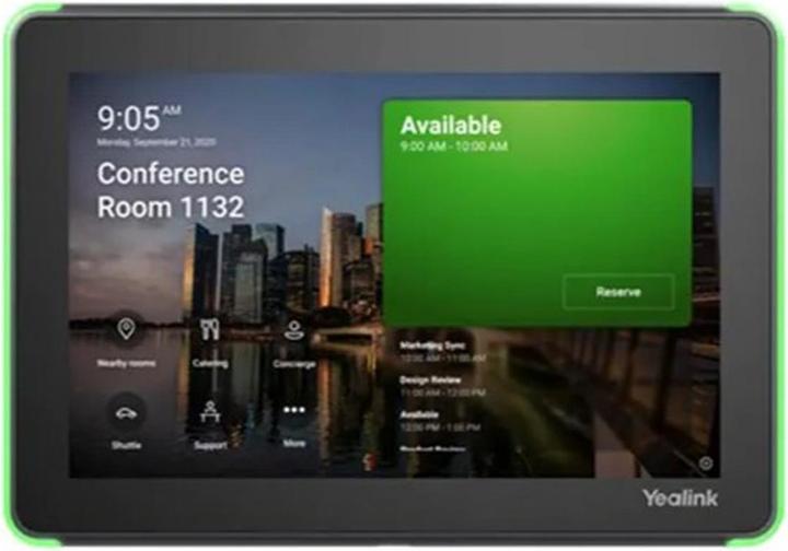 Actual product image Yealink RoomPanel (1280 x 800 pixels, 8")
