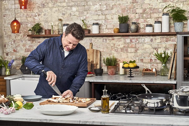 Produktbild Tefal Jamie Oliver Classics (30 cm, Pfannenset + Topfset, Edelstahl)