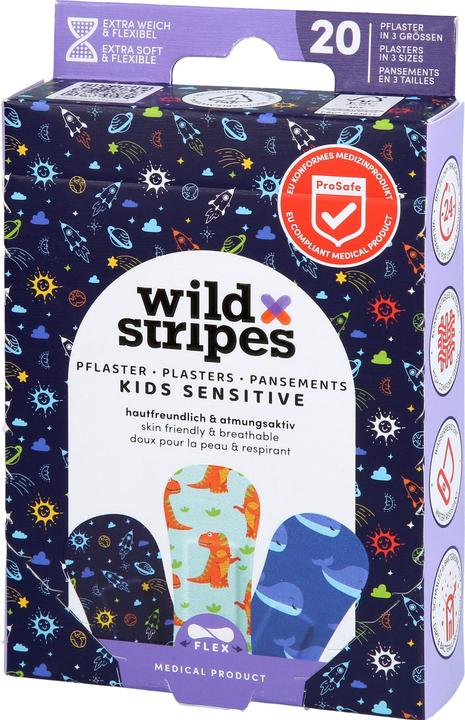 Actual product image Wild Stripes Schn Schuerfwu Kids Spa 20 (20 x)