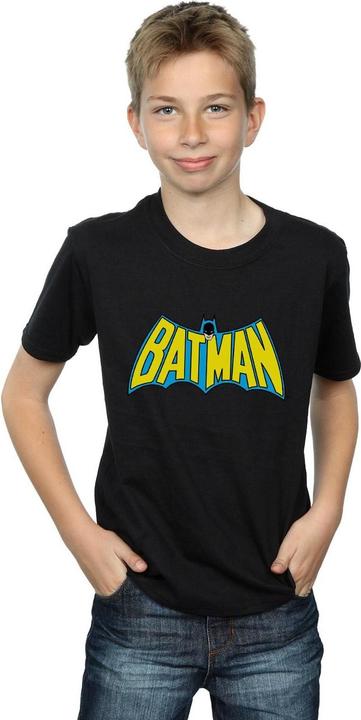 Immagine prodotto Batman T-shirt da bambino in cotone con logo retrò (128)