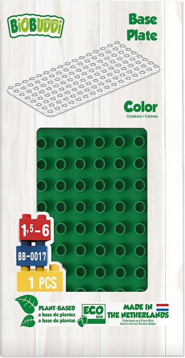Actual product image Biobuddi Base plate dark green