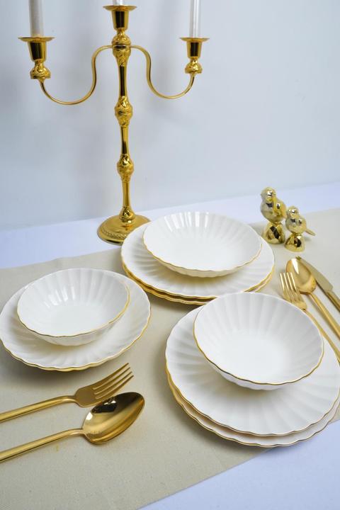 Actual product image Hermia Isıl Dinnex Dinner Set 24 Pieces (24 pcs.)