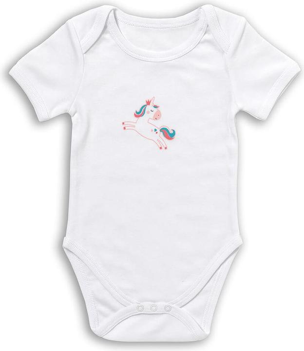 Image du produit Schlummersack Body bébé manches courtes 100% bio - lot de 5 (62)