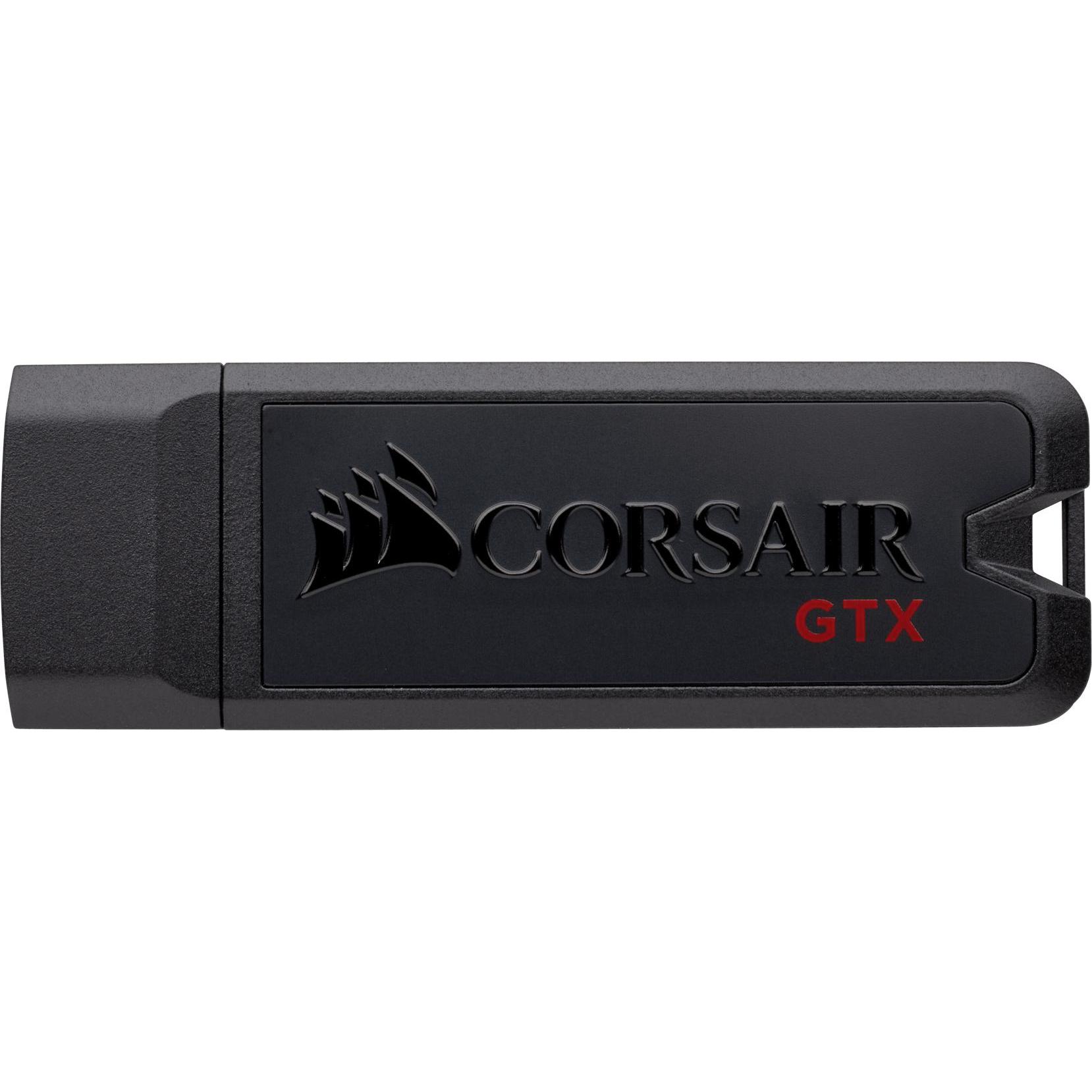 Corsair Flash Voyager GTX (512 GB, USB-A, USB 3.0), USB Stick, Schwarz