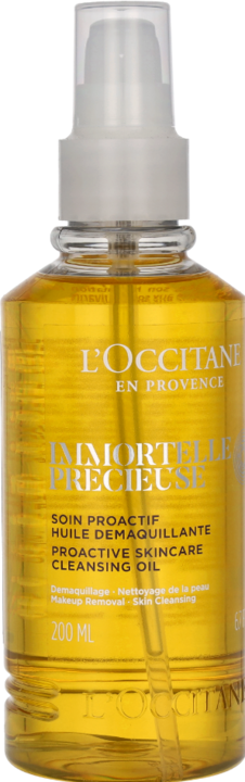 Actual product image L'Occitane Immortelle Précieuse Huile Demaquillant 200 ml (Cleansing lotion, 200 ml)