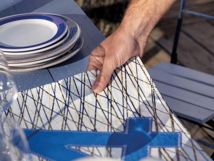 Image du produit 727 Sailbag Set de table, 1 pièce, voile technique