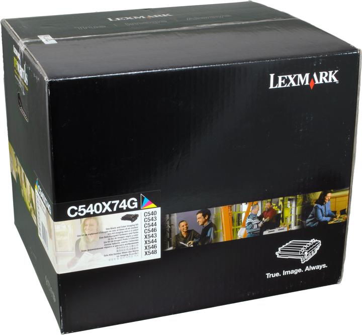 Actual product image Lexmark C540x74g (M, C, Y, FC)