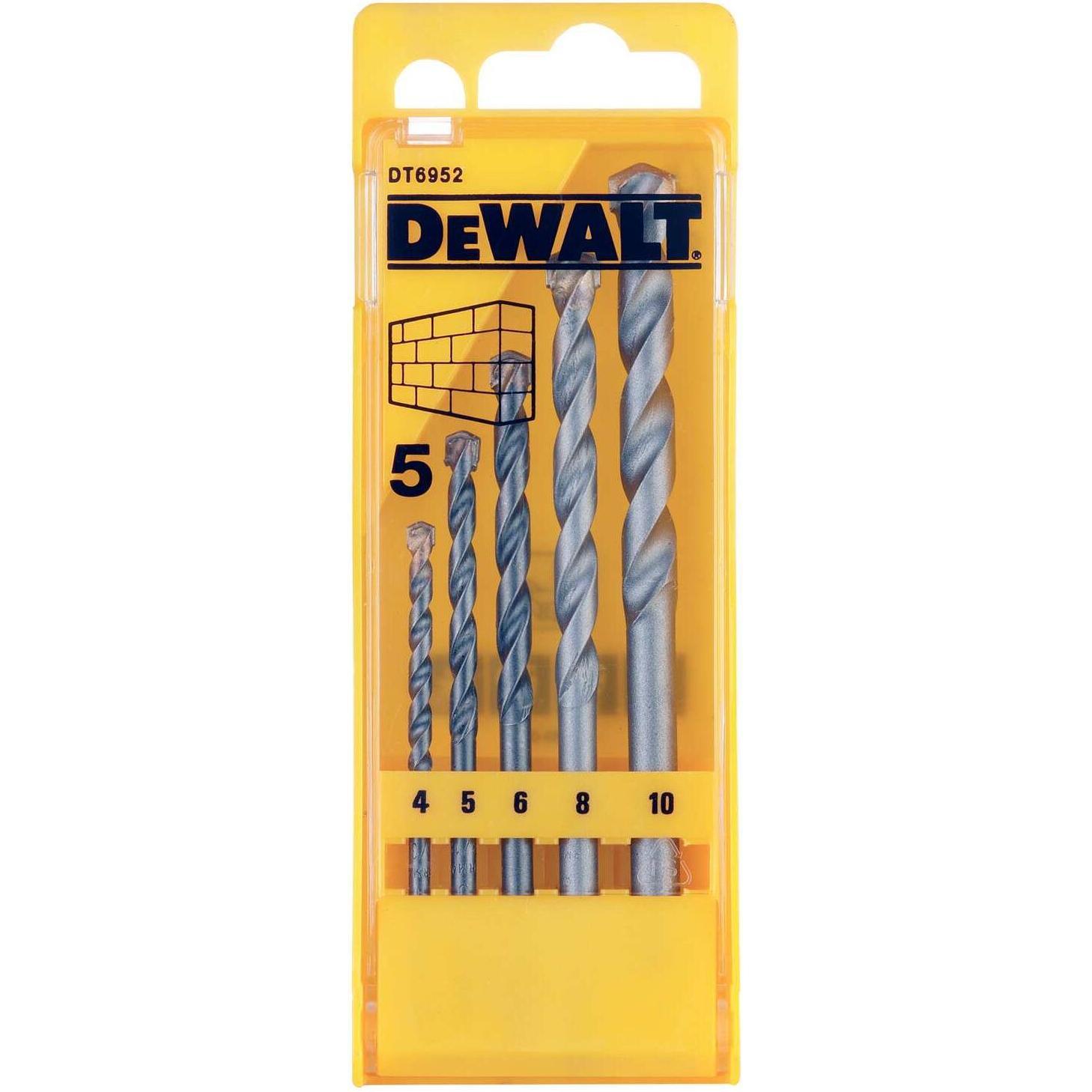 DeWalt, Bohrereinsatz, DT6952QZ (4 mm, 5 mm, 6 mm, 8 mm, 10 mm)