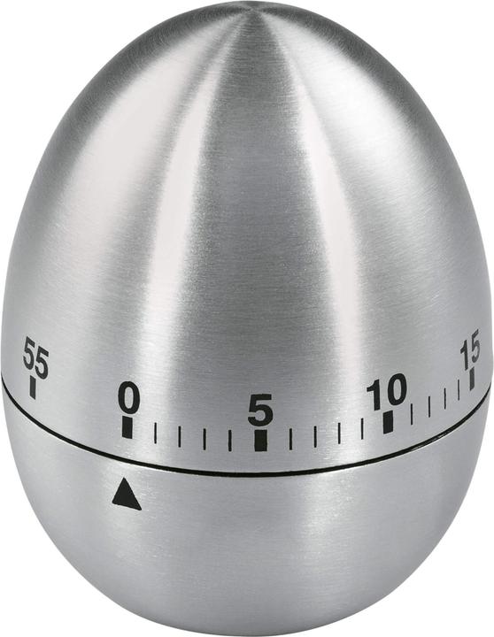 Xavax Küchentimer Eieruhr, Edelstahl