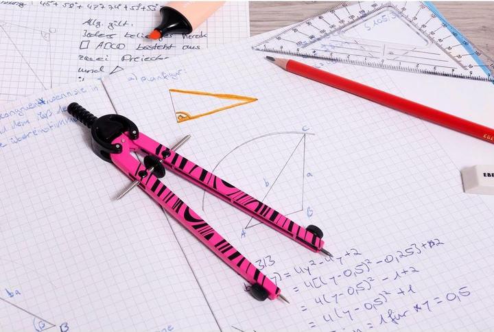 Actual product image EberhardFaber Quick adjustment compass Ø 39 cm, Neon Pink