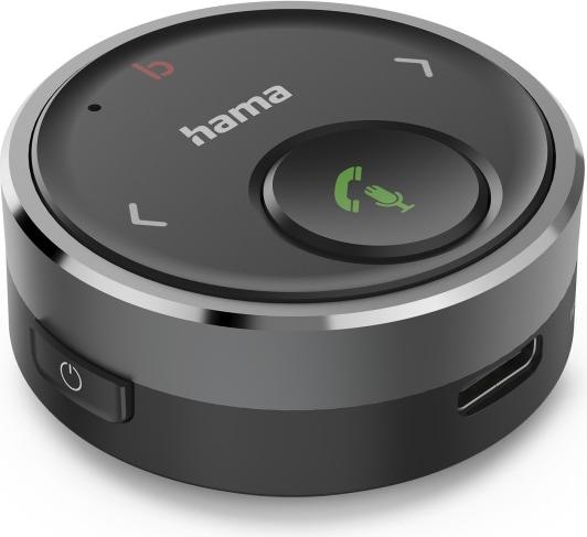Produktbild Hama Bluetooth®-Receiver für Kfz, 3,5-mm-Stecker, Sprachsteuerung, Freisprechen (Empfänger)