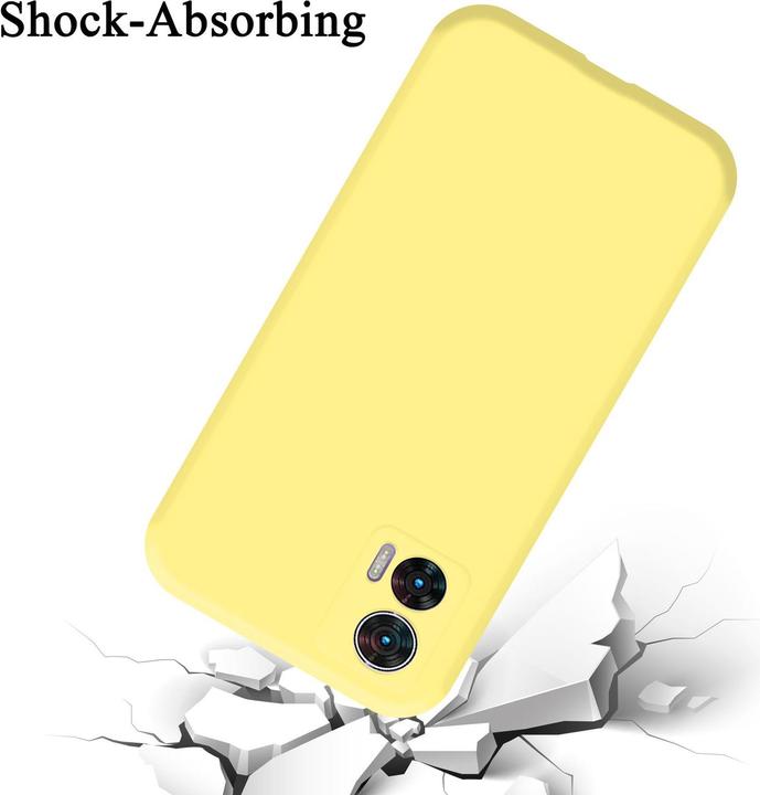 Actual product image Cadorabo Bumper TPU Liquid Silicone Case (Motorola Edge 30 Neo)