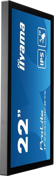 Immagine prodotto iiyama 21,5 pollici IPS 1920 x 1080 10 Point Touch Anti-Fingerprint 1000:1 305 cd (1920 x 1080 pixel, 22")