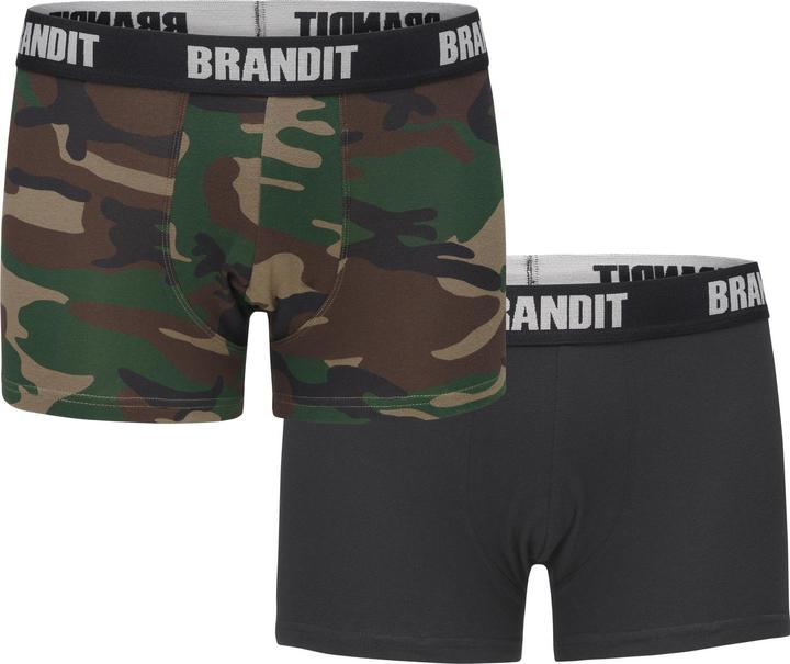 Produktbild Brandit Boxershorts Logo 2er Pack (M, 2er Pack)