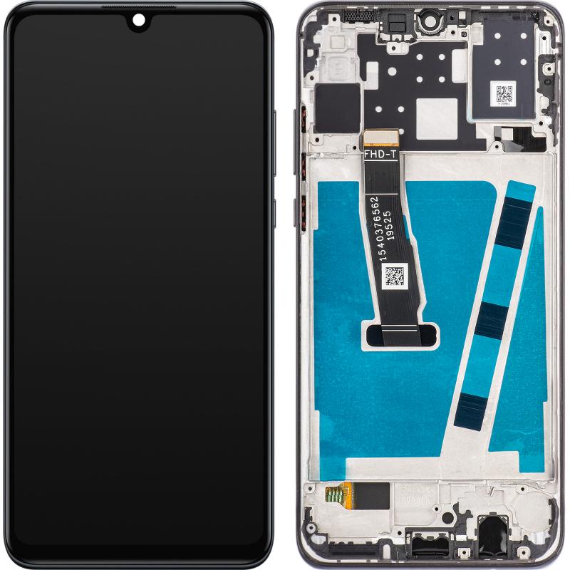 MP Display Unit für nova 4e / P30 lite, Aftermarket, Schwarz (Display, Huawei Nova 4e, Huawei P30 Lite), Pezzi di ricambio per dispositivi mobili, Ner