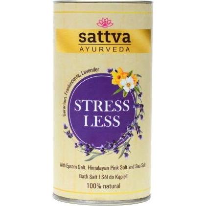 Sattva Ayurveda, Sali + Bolle da bagno, Sale da bagno Sattva Sale da bagno per lo stress 300G (Sali da bagno)