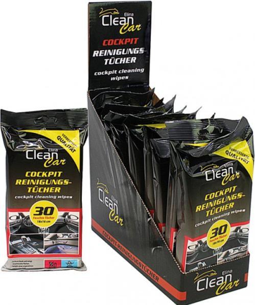 Produktbild Elina Cockpitreinigungstücher feucht 30er Pack