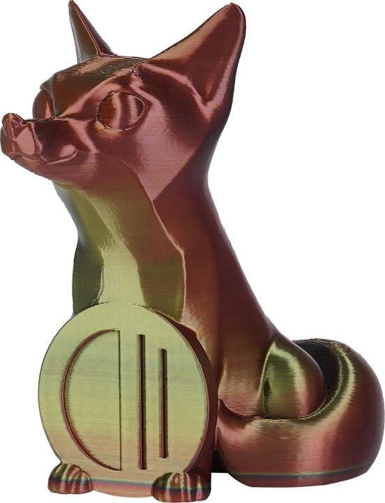 Actual product image Copymaster3D Tri-Silk 3D Printer Filament, 1.75 mm, gold/copper/black (1.75 mm, 1000 g)