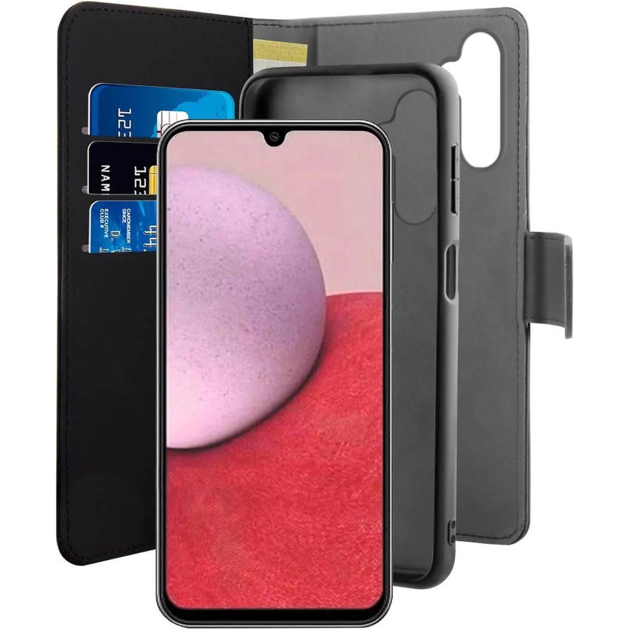 Thumbnail - Puro Wallet Detachable - Etui 2w1 Samsung Galaxy A14 5G (czarny) (Samsung Galaxy A14 5G), Smartphone Hülle, Schwarz