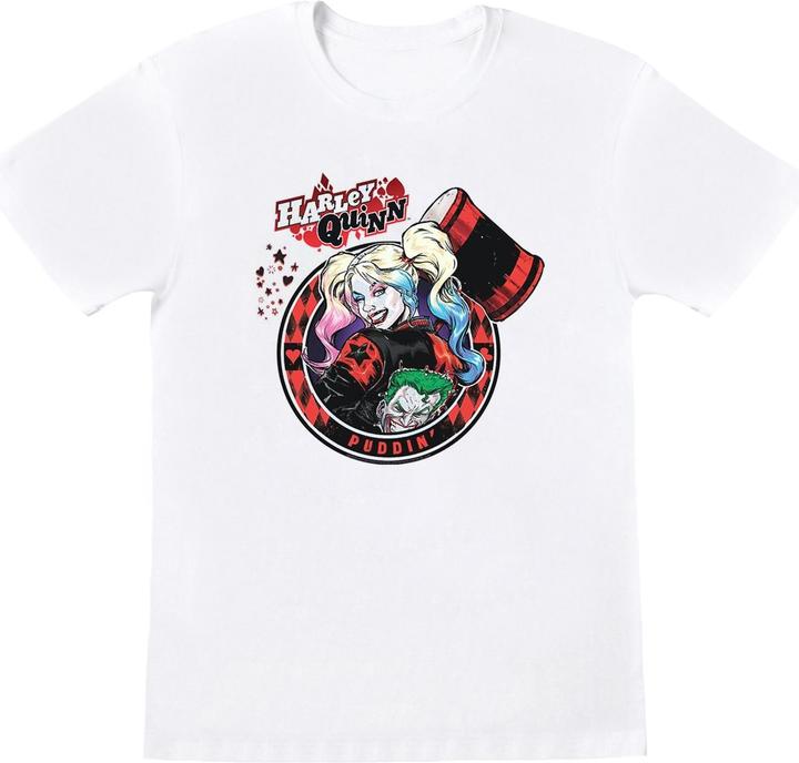 Actual product image Boys Harley Quinn Joker Patch T-Shirt (152, 158)