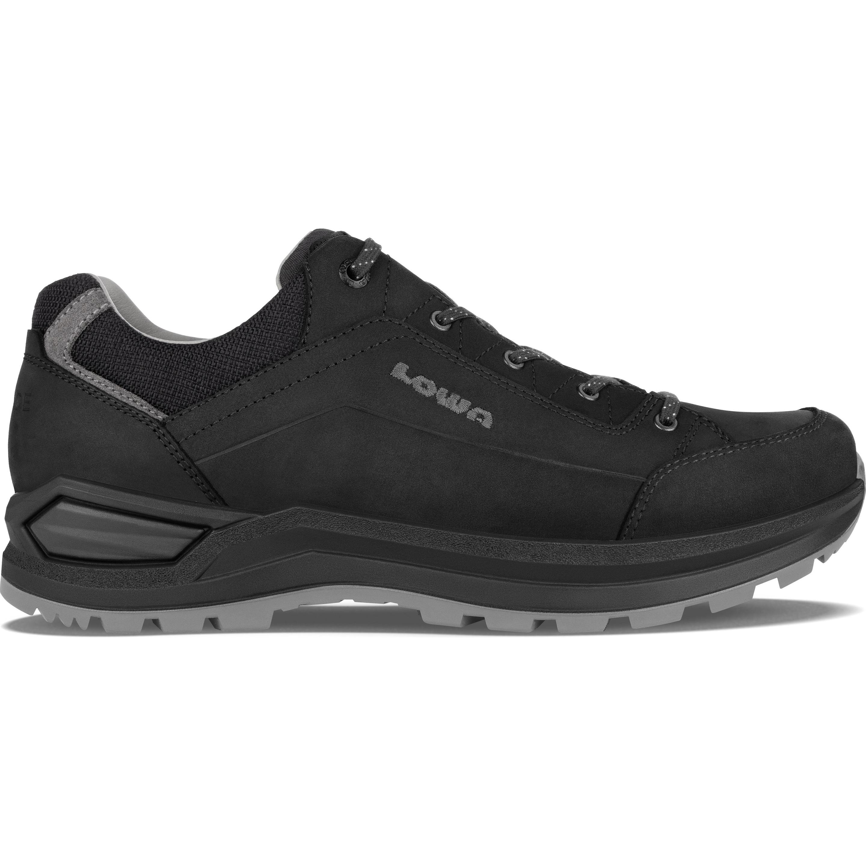 Lowa, Herren, Wanderschuhe, Renegade Evo LL LO (43.5), Schwarz