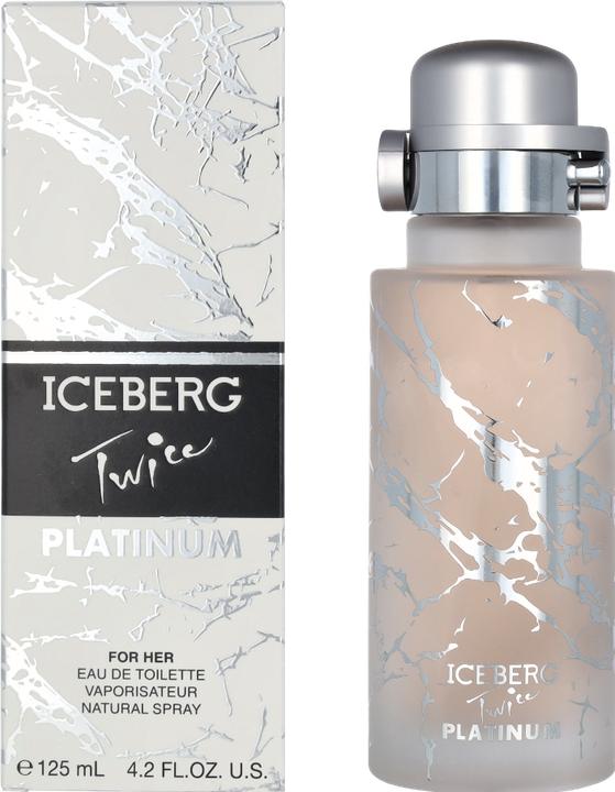 Actual product image Iceberg Twice Platinum Women Edt Spray (Eau de toilette, 125 ml)