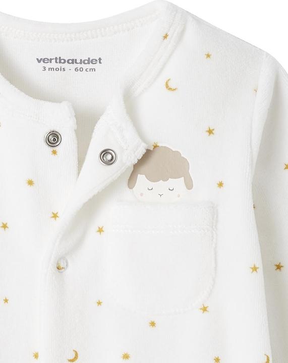 Produktbild Vertbaudet Baby Samtstrampler