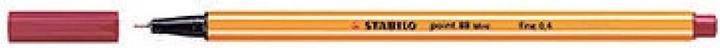 Immagine prodotto STABILO punto 88 Fineliner (Rosso scuro, 1 x)