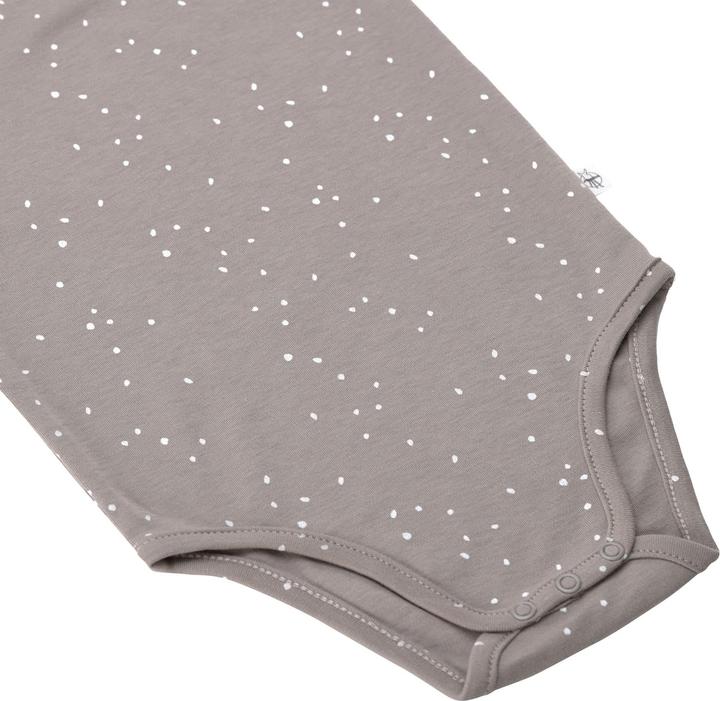 Produktbild Lässig Langarm-Body Sprinkle Taupe Gr. 86/92