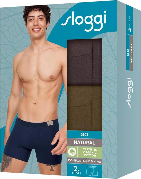 Produktbild Sloggi Go Natural (XL, 2er Pack)