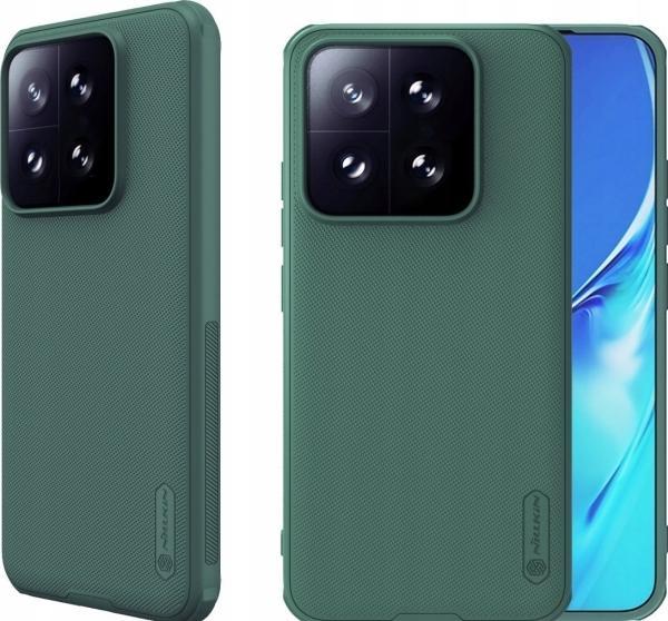 Produktbild Nillkin Rückwandabdeckung Xiaomi - Super Frosted PRO Back Cover für Xiaomi 14T Pro Deep Green (Xiaomi 14T Pro)
