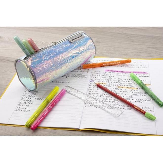 Thumbnail - EberhardFaber, Etui, Jumbo Schlamperrolle - Flip Flop - Silber