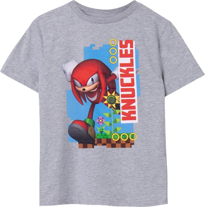 Produktbild Sonic The Hedgehog ChildrensKids Knuckles Kurzarm TShirt (140)