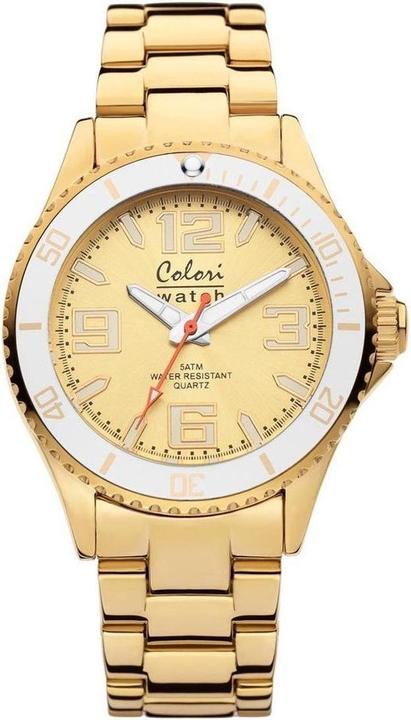 Colori 5 -Col225 - Uhr - Goldfarbe - 40 mm