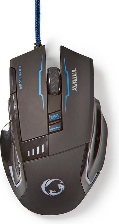 Actual product image Nedis Gaming Mouse GMWD300BK (Cable)