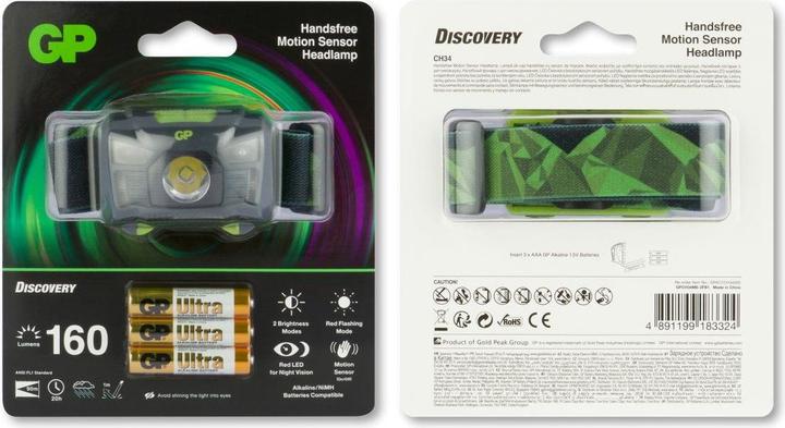 Produktbild GP Discovery GP Discvery CH34 (160 lm)