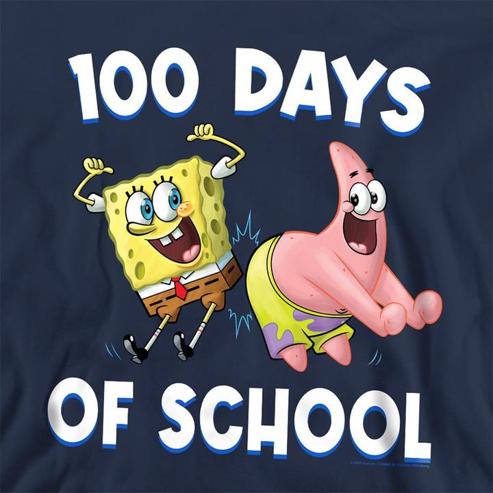 Produktbild Spongebob Squarepants 100 Days Of School Sweatshirt (M)