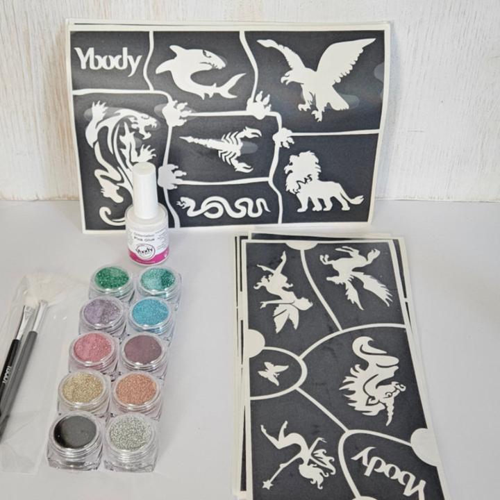 Actual product image Ybody Glitzertattoo Set - Big Party