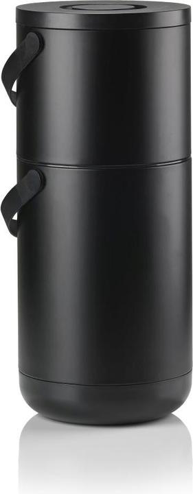 Image du produit Zone Denmark Poubelle Circular 12 l + 22 l, noir (34 l)