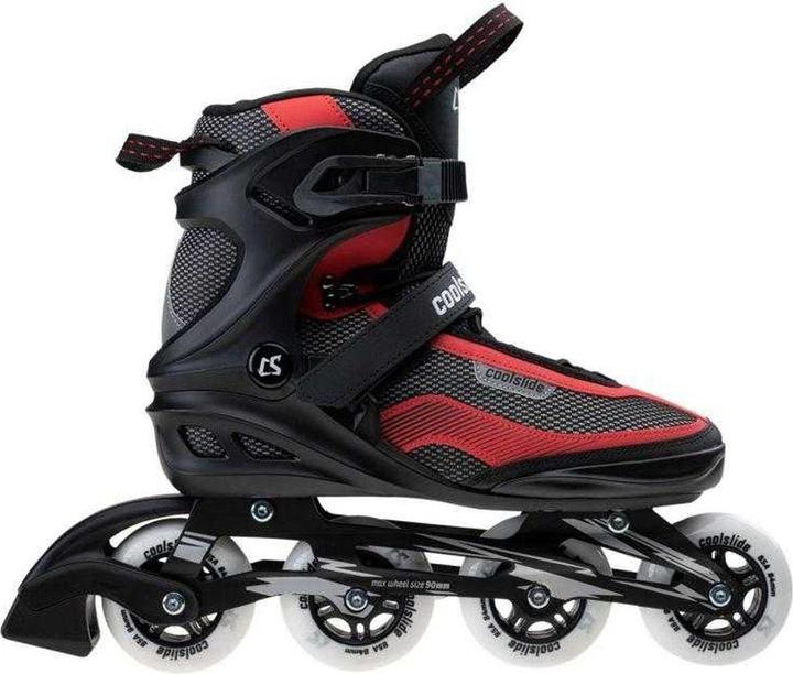 Produktbild CoolSlide Freizeit Schwarze Rollschuhe Roma, Grösse 44 (44)