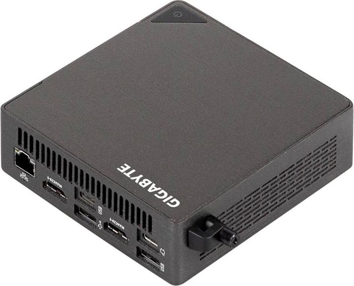 Actual product image Gigabyte Mini PC Intel® U-Series Ultra7 255H 5.1 GHz 16 GB RAM 1 TB SSD Int (1000 GB, 16 GB, Intel Core Ultra 7 255H, Intel Arc Graphics)