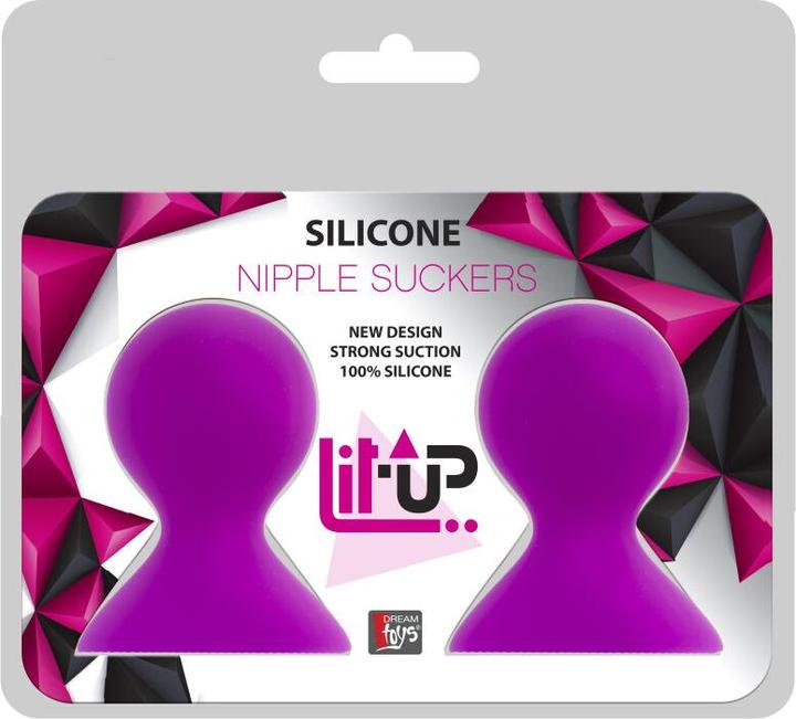 Produktbild Dream Toys Pompka-LIT-UP NIPPLE SUCKERS LARGE PINK